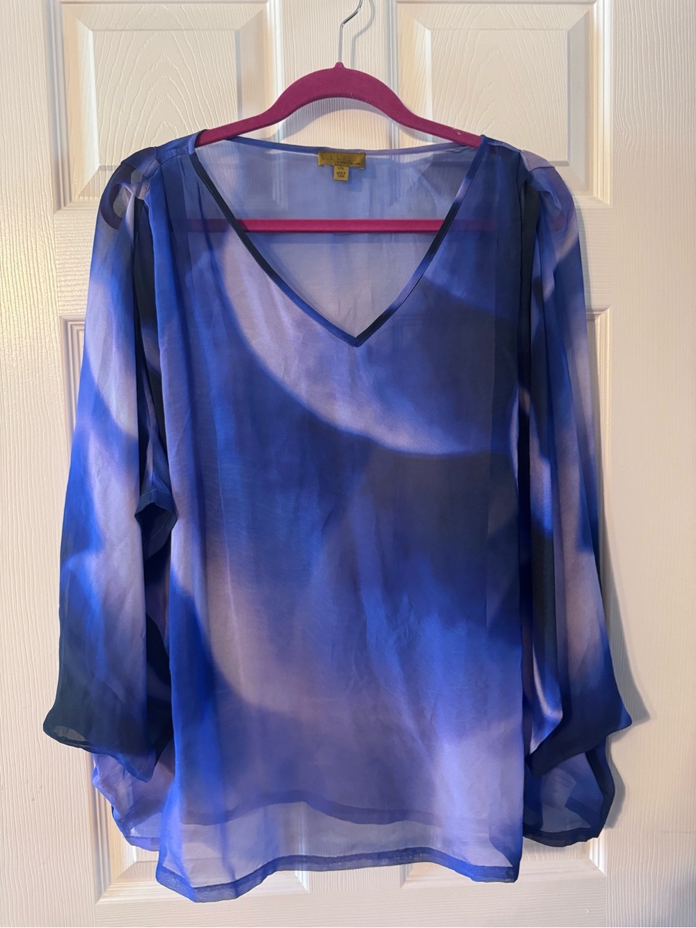 Nicole Miller Sheer Blouse